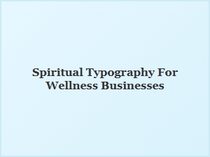 Soothing Fonts for Mindful Wellness Brands